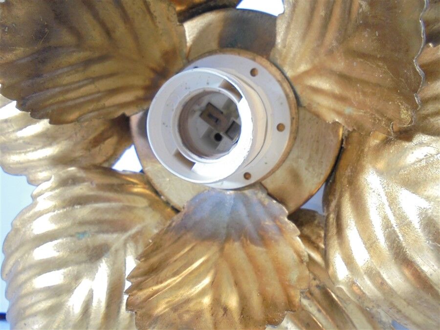 Masca golden flower wall lamp
