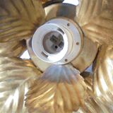 Masca golden flower wall lamp