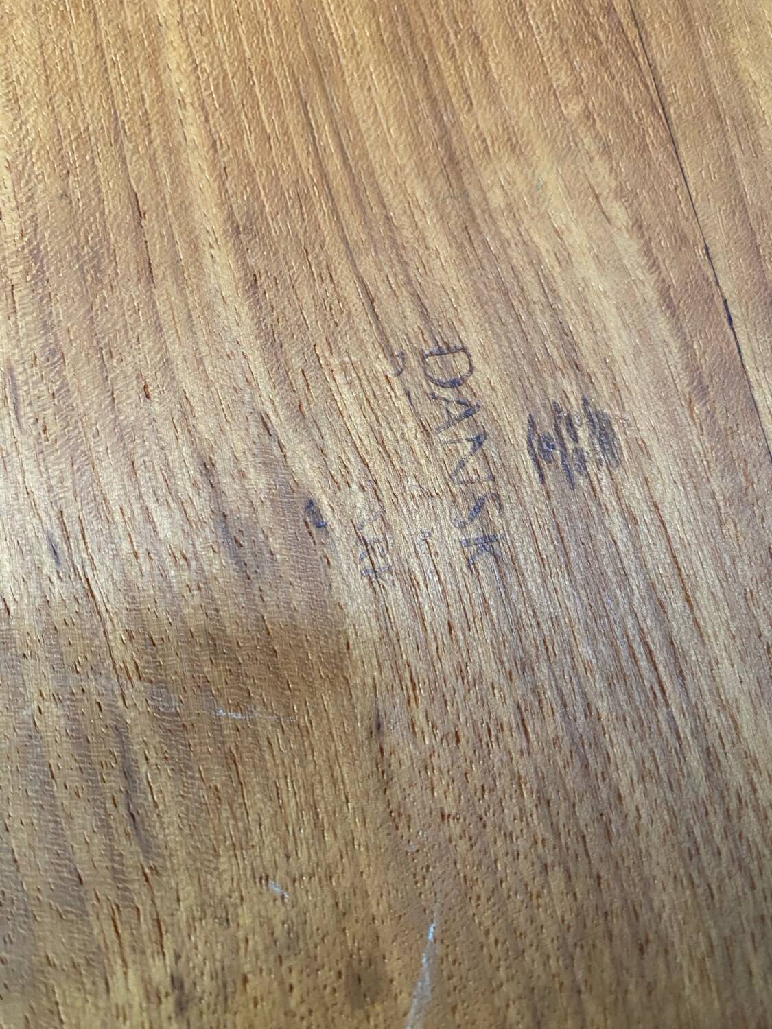 Danks vintage Scandinavian wooden tray.