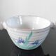 Earthenware bowl with handles in handmade ceramic