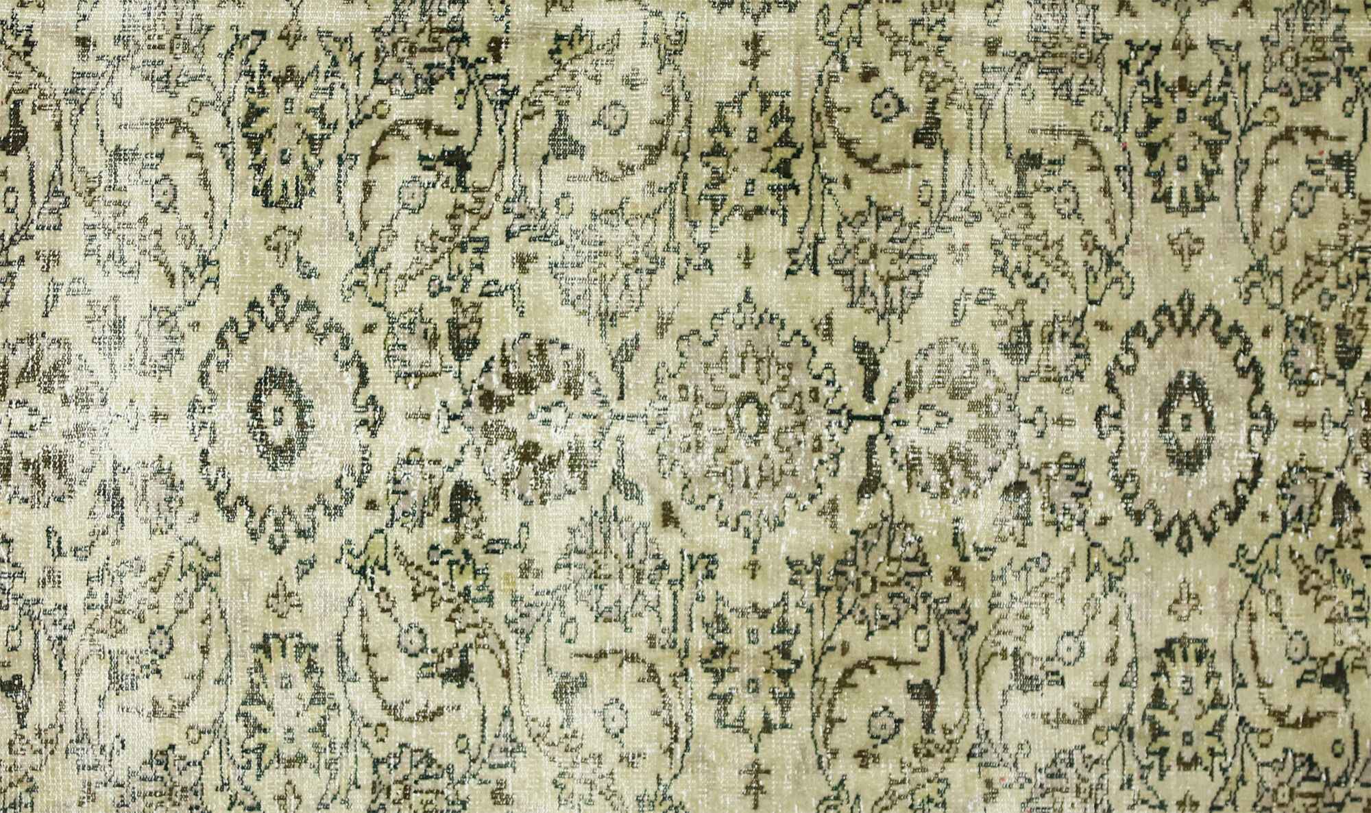 Anatolian handmade vintage rug 280 cm x 205 cm