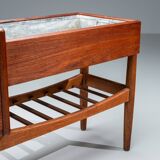 No. 36 teak planter by Arne Wahl Iversen for Vinde Møbelfabrik