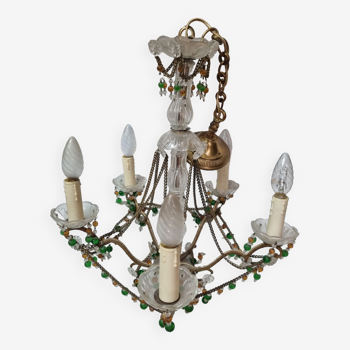 Tassel chandelier Italy, 1970