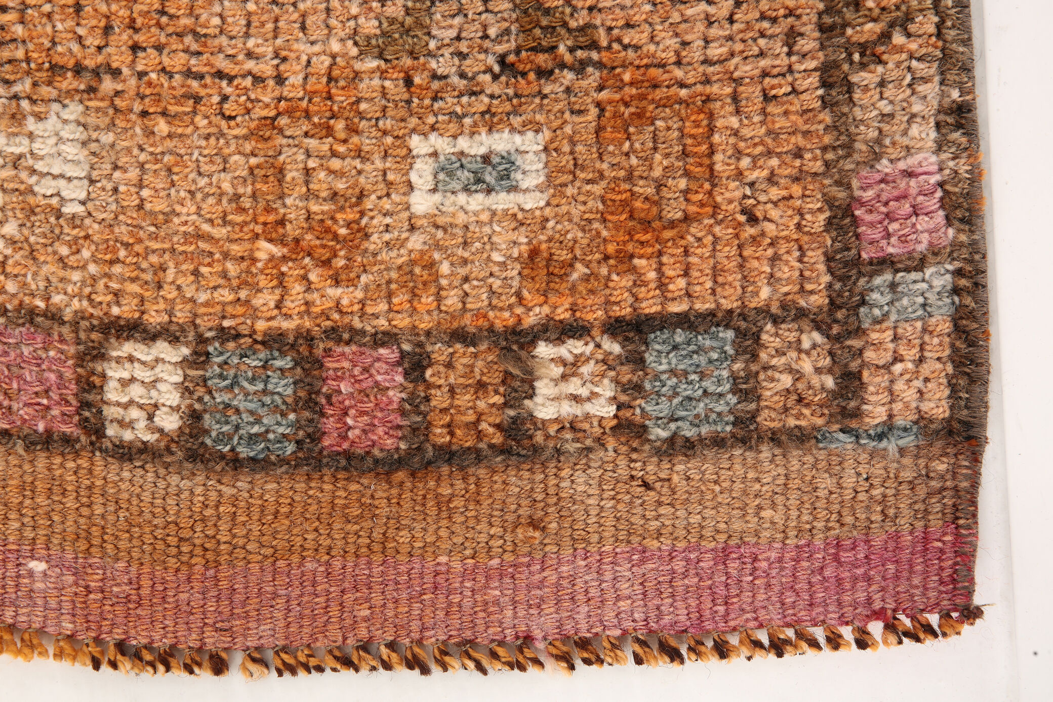 3x9 vintage runner rug, 81x267cm