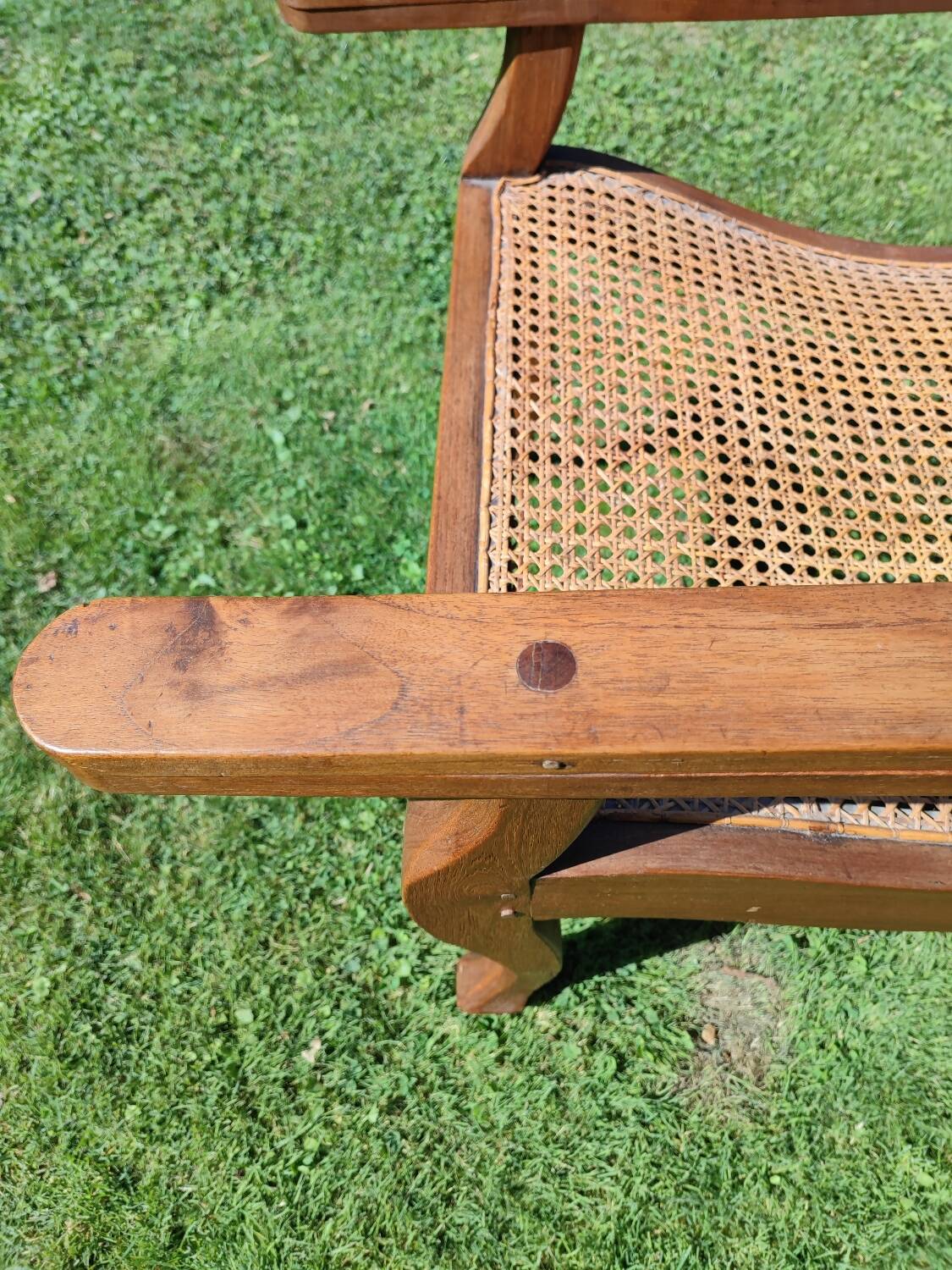 Colonial armchair from Bali, or the plantation chair