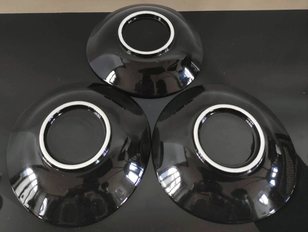 Set of 3 vintage Italian bowls - 1950s/60s design