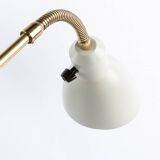 articulated brass wall light - Sweden 1960s