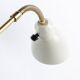 articulated brass wall light - Sweden 1960s