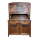 2-body art deco buffet in solid wood circa 1940