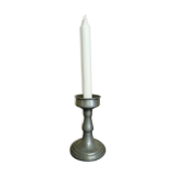 Pewter candle holder