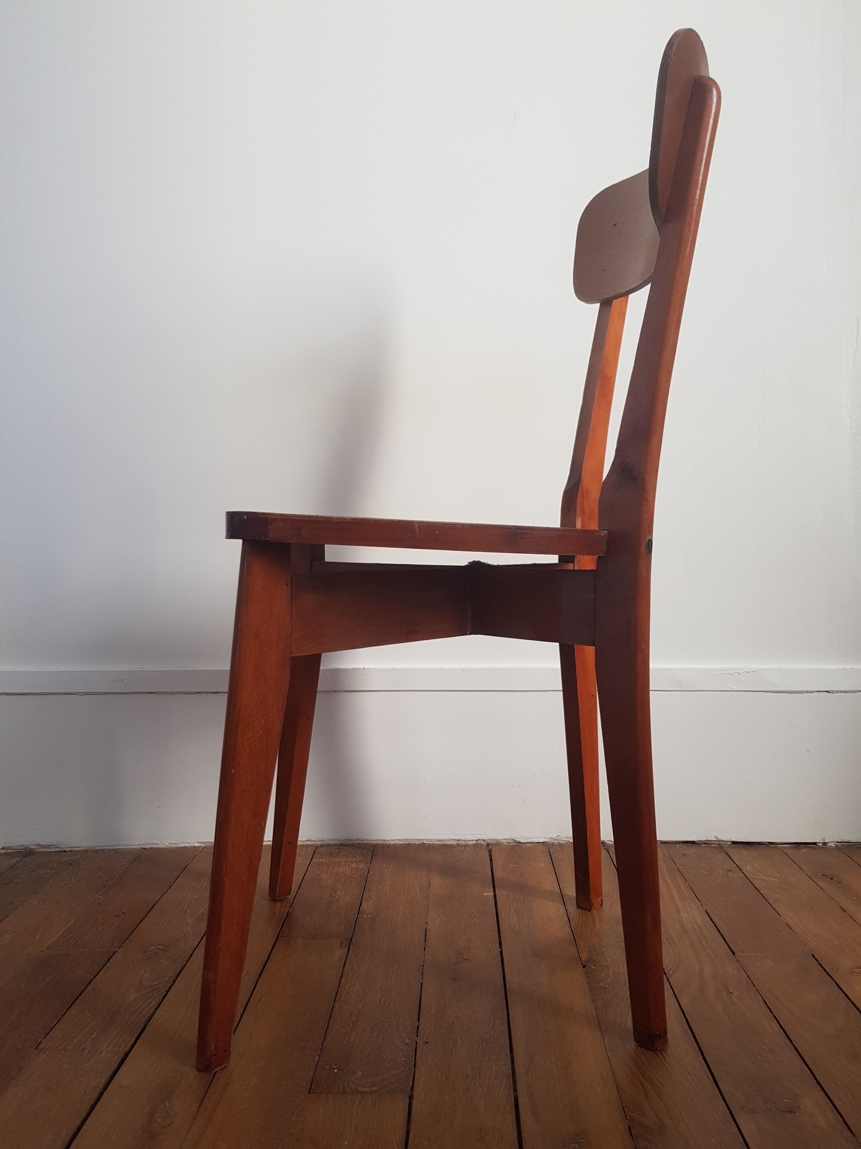Wooden chair years 50