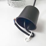 Set of 3 vintage pendant lights 1960