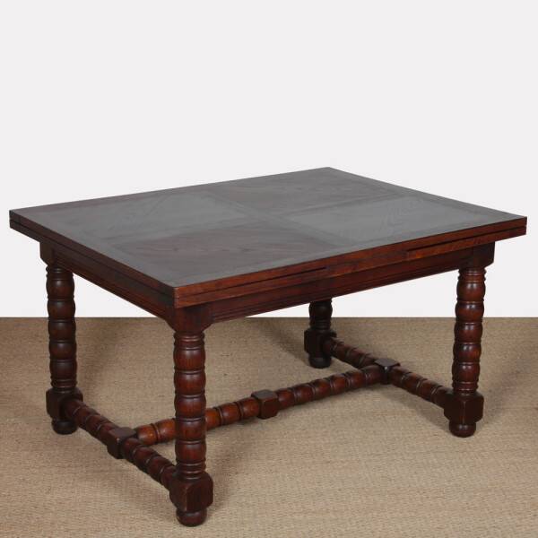 Table de repas extensible, travail français des années 1940