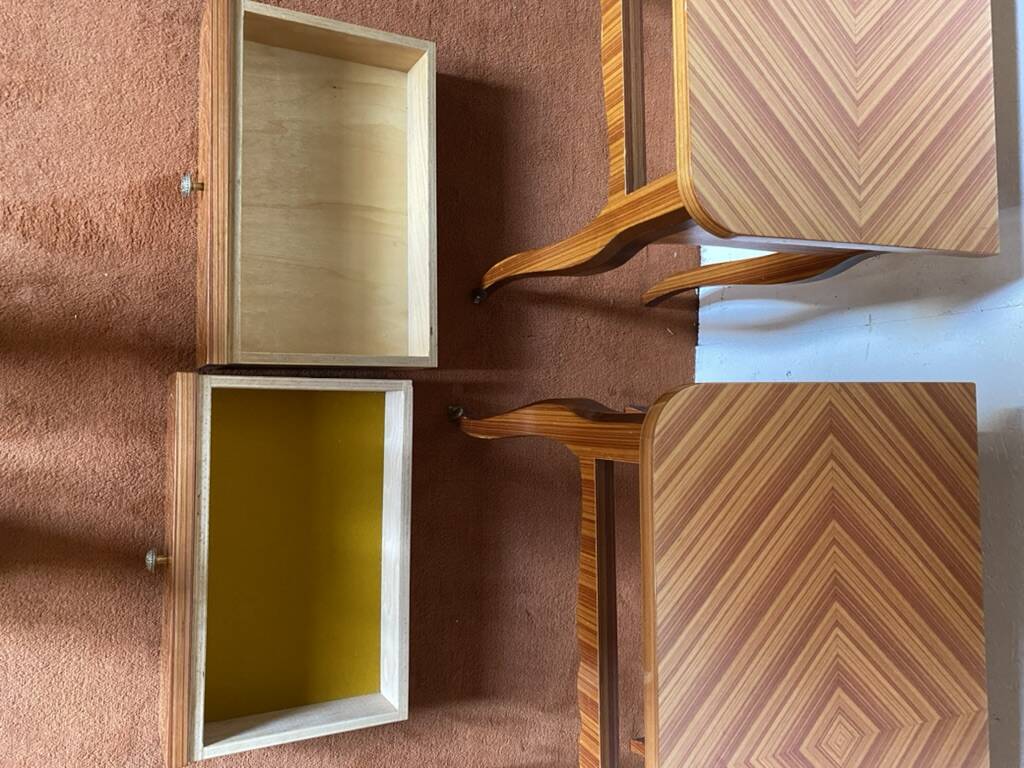 Pair of Vintage Bedside Tables