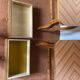 Paire de tables de chevet Vintage
