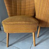Pair of cocktail armchairs