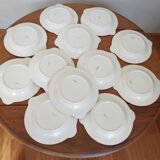 6 assiettes poisson Sarreguemines