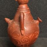 Gargoulette anthropomorphe à décors lustré Espagne XXe