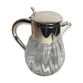 Ancienne carafe verseuse en verre