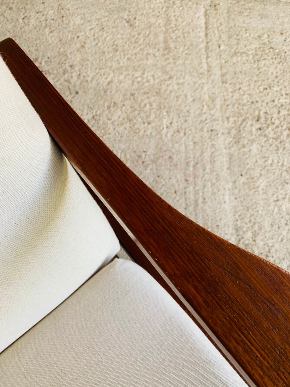 Vintage Scandinavian Teak Armchair, Circa 60's