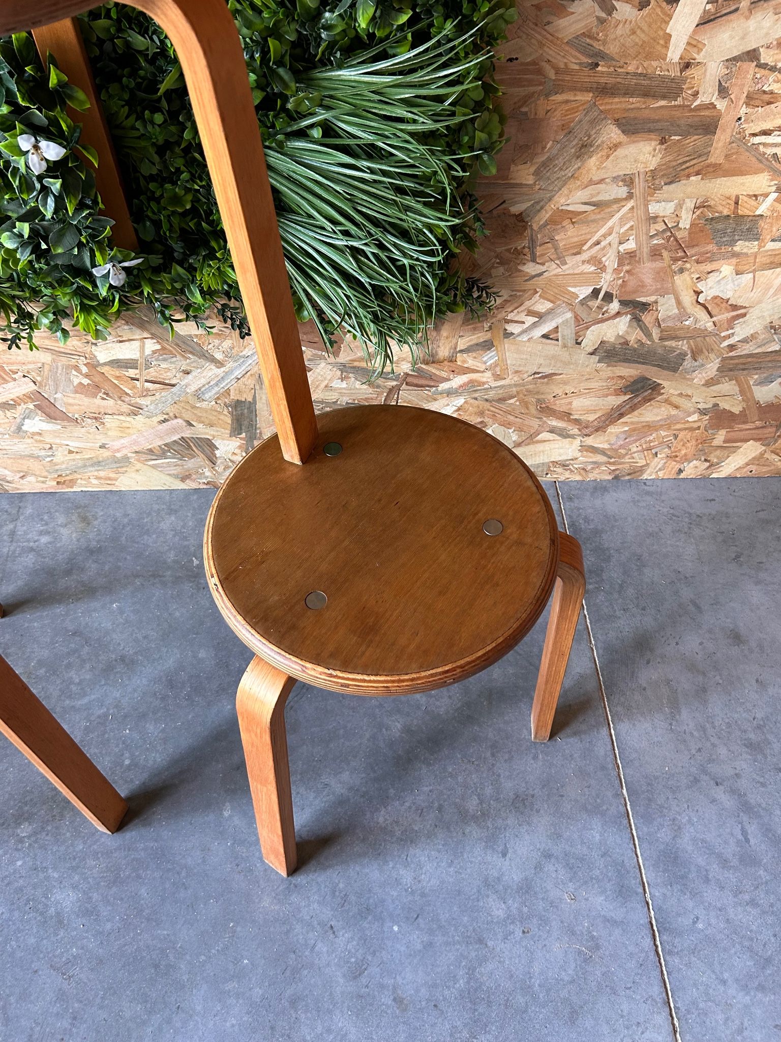 set of 3 Scandinavian stools