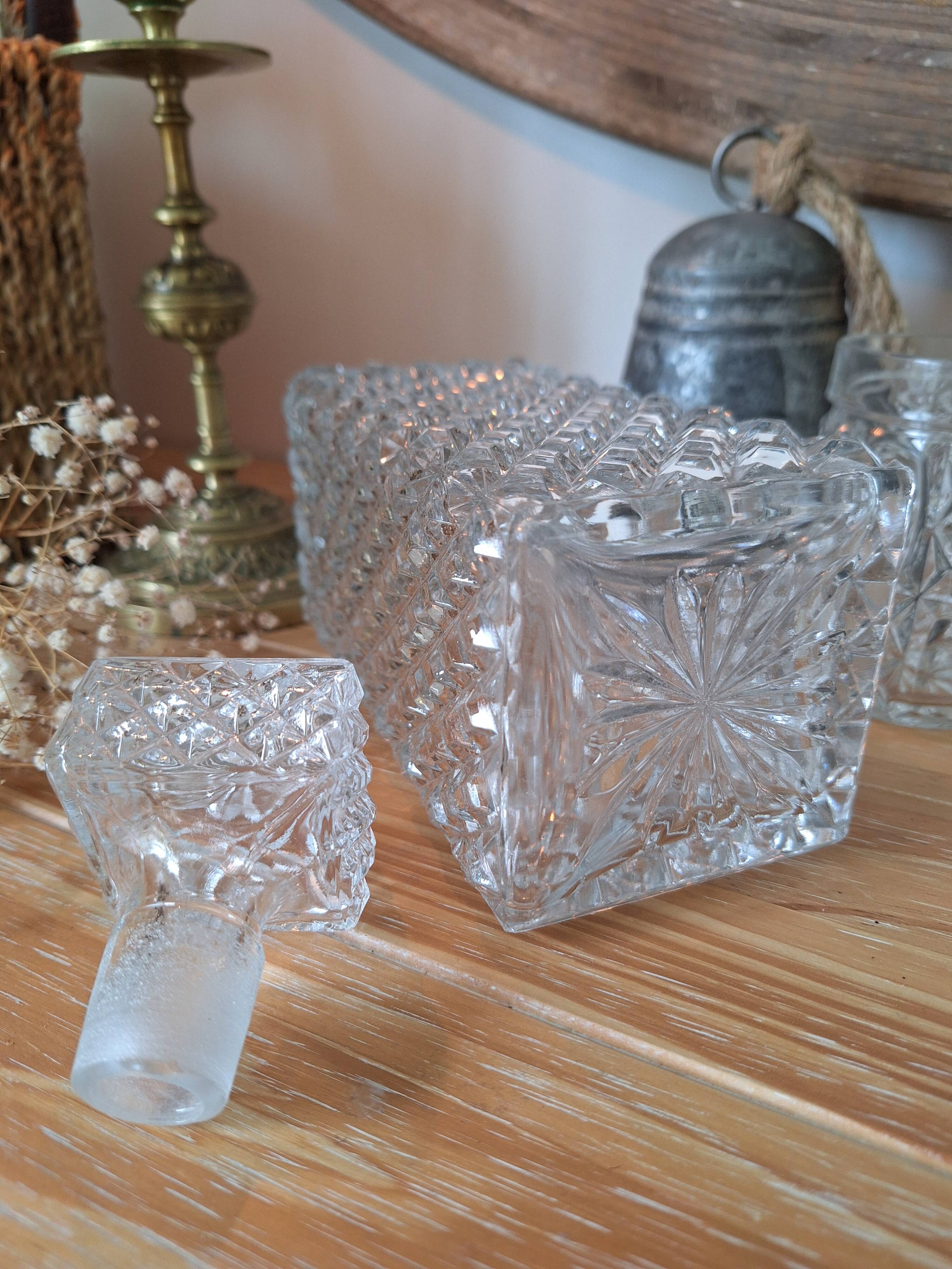 Vintage whiskey decanter