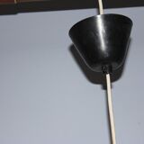 Metal and Glass Ceiling Light by Louis C. Kalff for Philips, 1950s