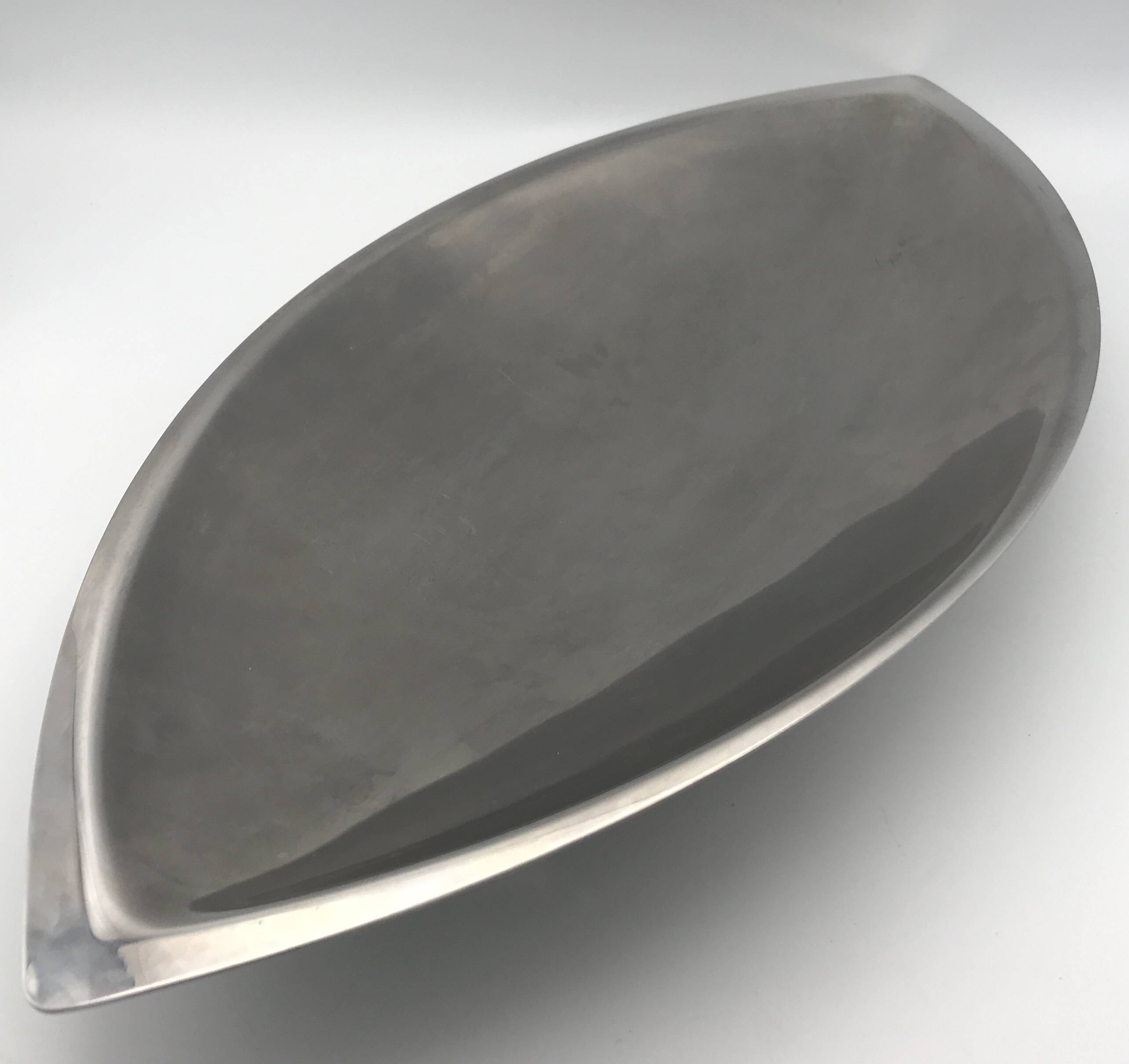 Tray, cosmos serving dish on foot guy degrenne