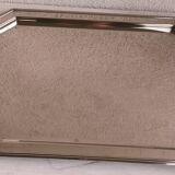 Chrome serving tray