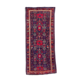 Tapis persan Bijar 136x298 cm
