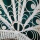 Armchair Emmanuelle white with cushion