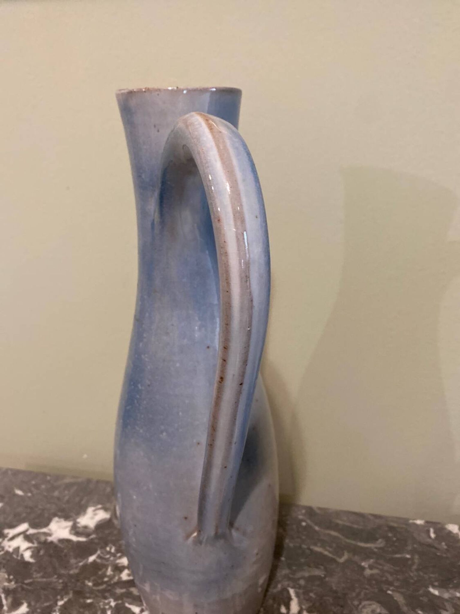Large stoneware pitcher Roger Jacques