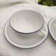 Duo tasses et soucoupes en porcelaine Seltmann Weiden Bavaria