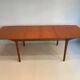 Table à manger en teck McIntosh des années 1960
