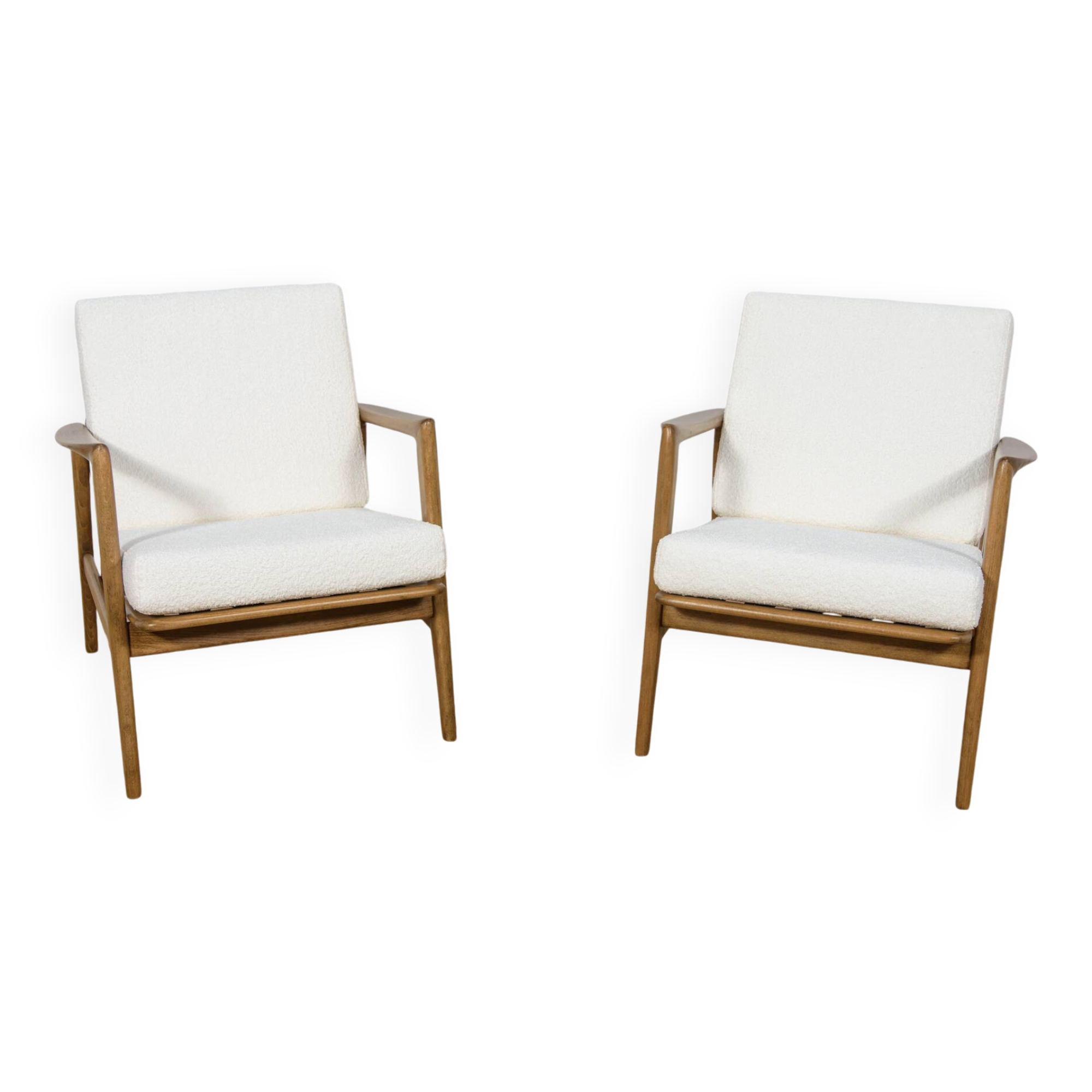 Mid-Century Model 300-139 Armchairs from Swarzędz Factory, 1960s, Set of 2