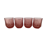 Set of 4 water glasses
