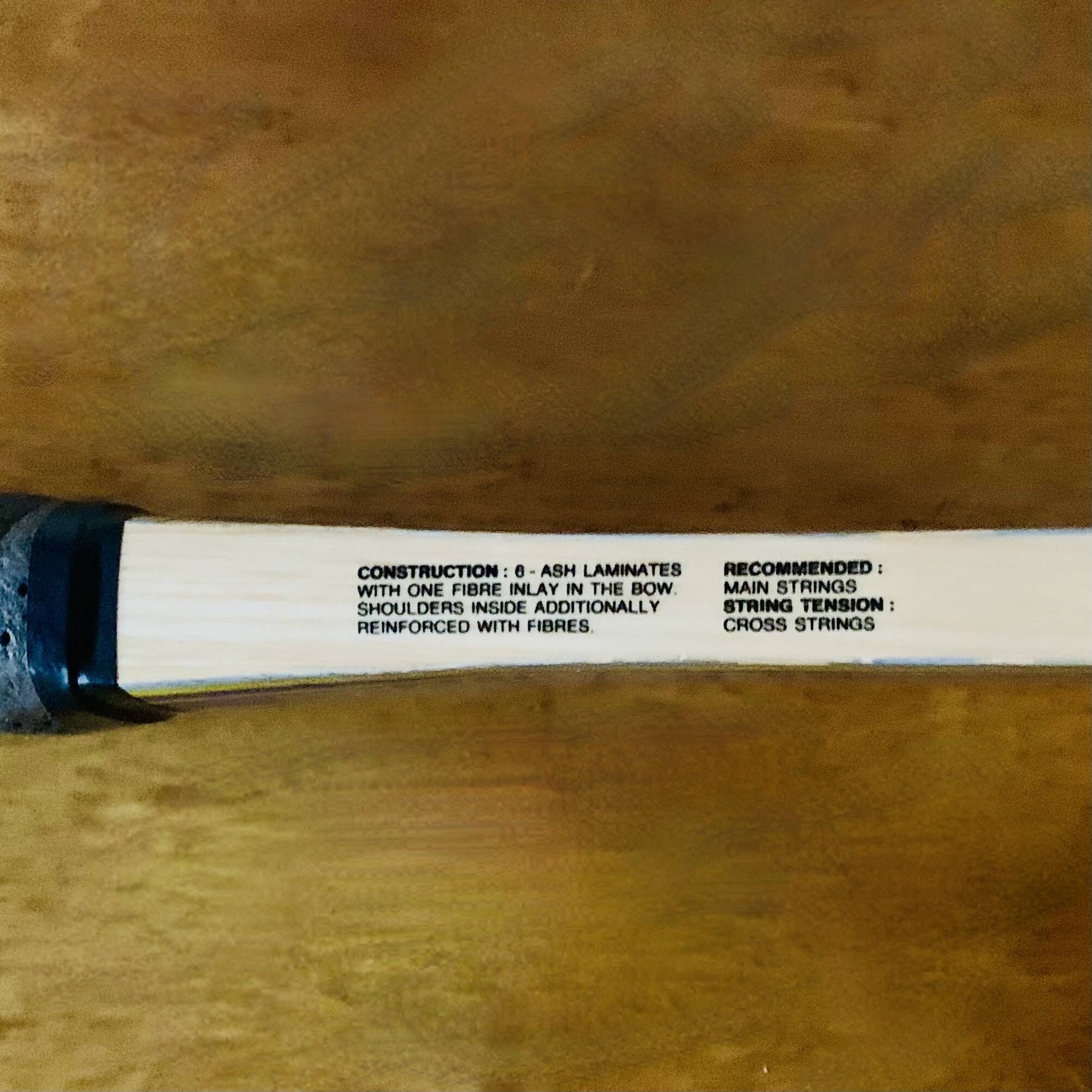 Vintage Snauwaert tennis racket in its case