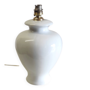 Pied de lampe en porcelaine - xxeme
