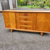 Light oak vintage sideboard