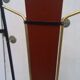 Vintage 1960s wall mounted coat rack cloakroom