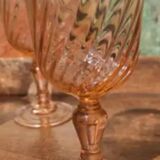 Rosaline D'arcoroc Luminarc pink wine glasses