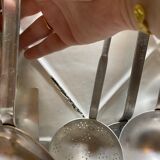 vintage enamel utensil holder