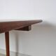 Hans J. Wegner Drop Leaf Table in Solid Teak and Oak for GETAMA