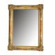 Miroir de mur doré du 19ème siècle