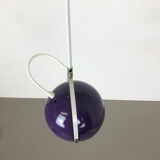 Adjustable Pop Art  Hanging Light with Purple Spot, Germany, 1970s