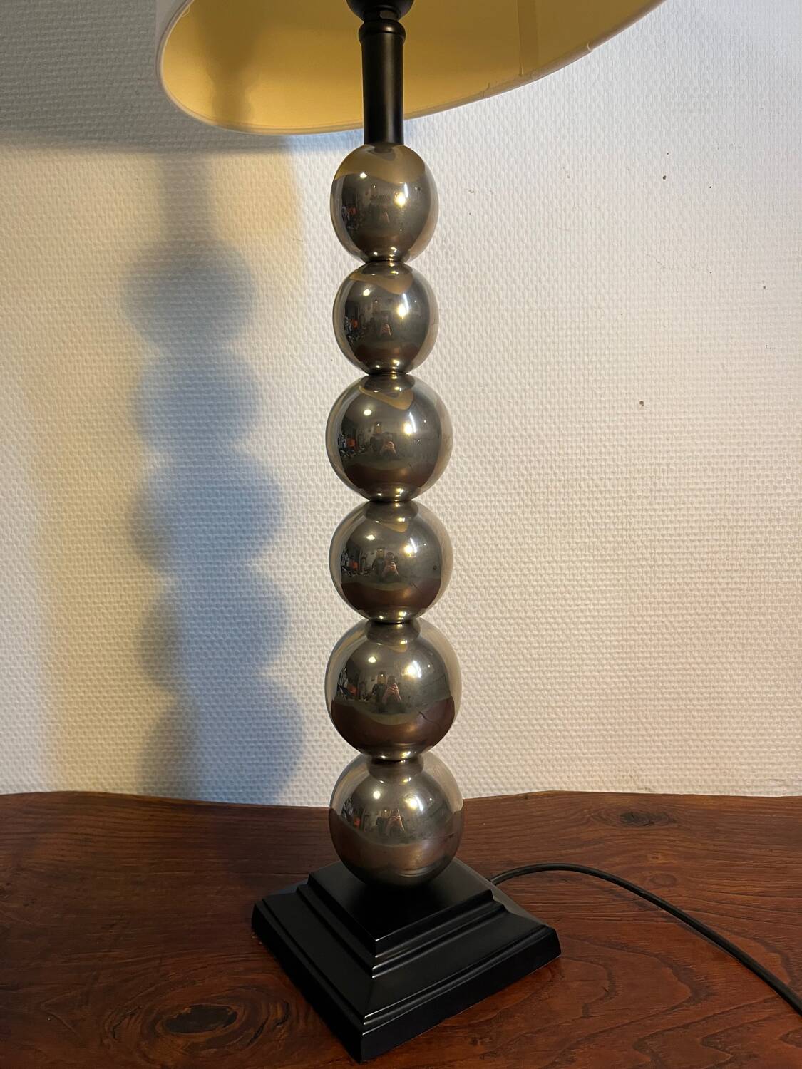 Parex metal ball base lamp from the 80s