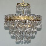 Crystal chandelier cascade, 1960s