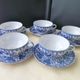 Set of 5 tea cups or coffee made of Japanese porcelain