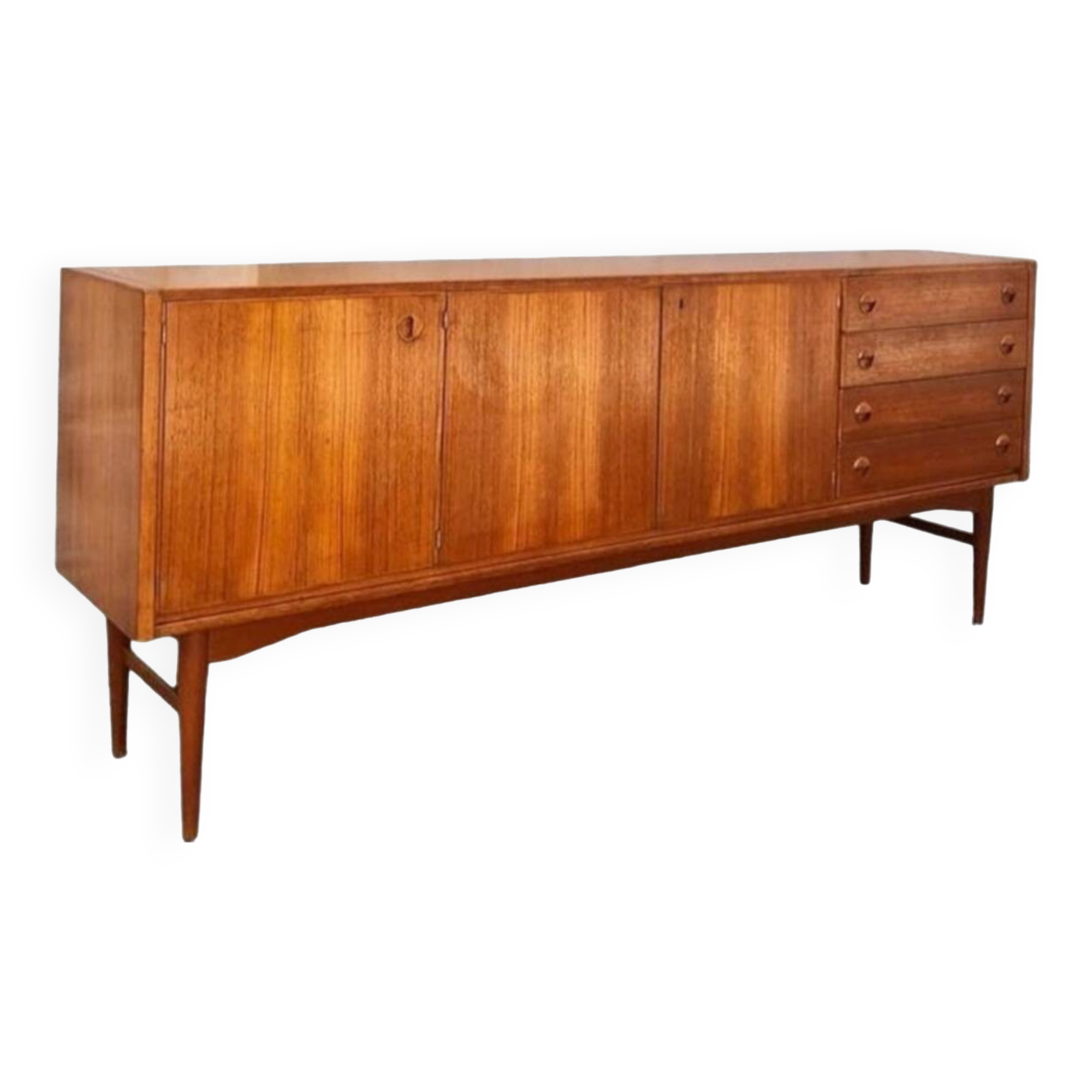 Vintage Scandinavian teak sideboard