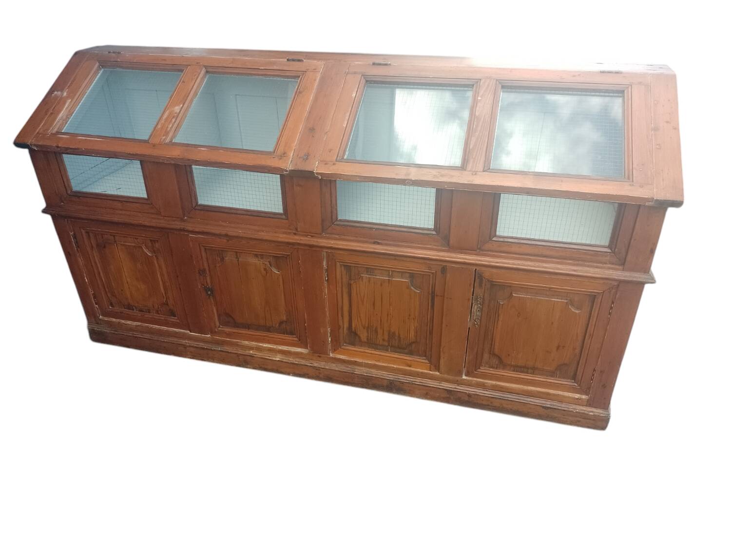 19th century haberdashery or grocery store window